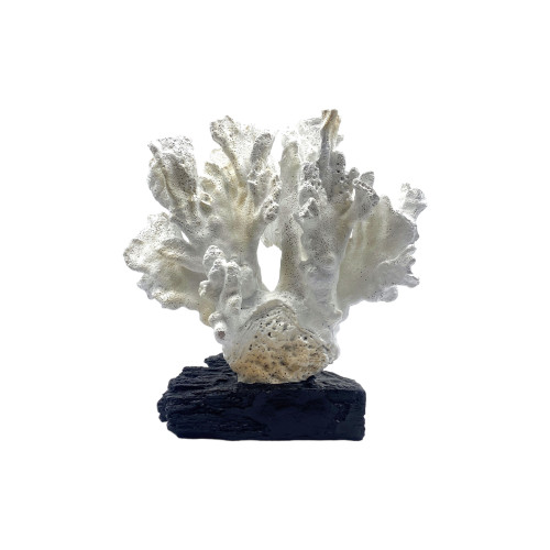 25 cm Coral Resin Object