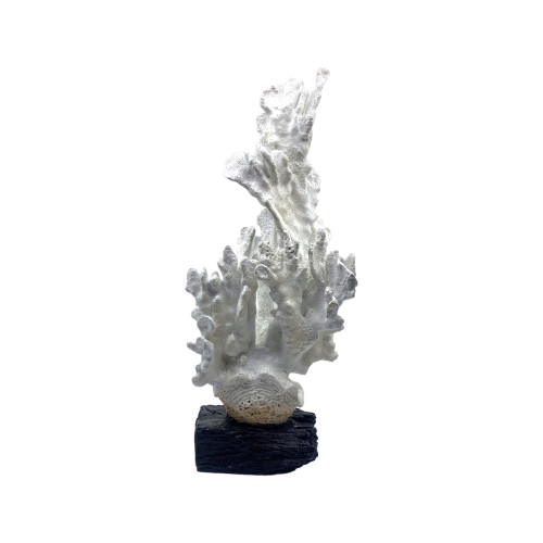 45 cm Coral Resin Object